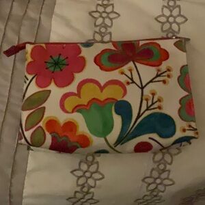 Clinique Floral Multicolor makeup Pouch